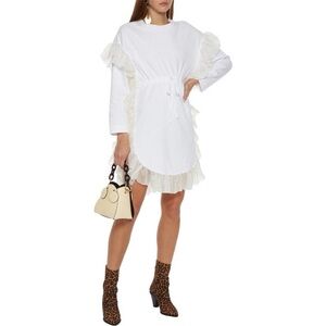 See by Chloe | Chiffon Ruffle‎ | Mini Shirt Dress